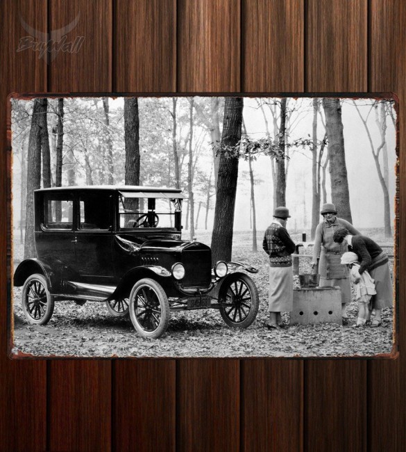 Металлическая табличка Ford Model T Tudor Sedan